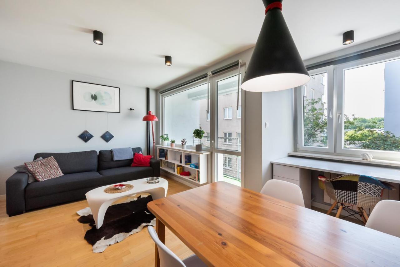 Апартаменты Powisle Snug Studio Варшава Экстерьер фото