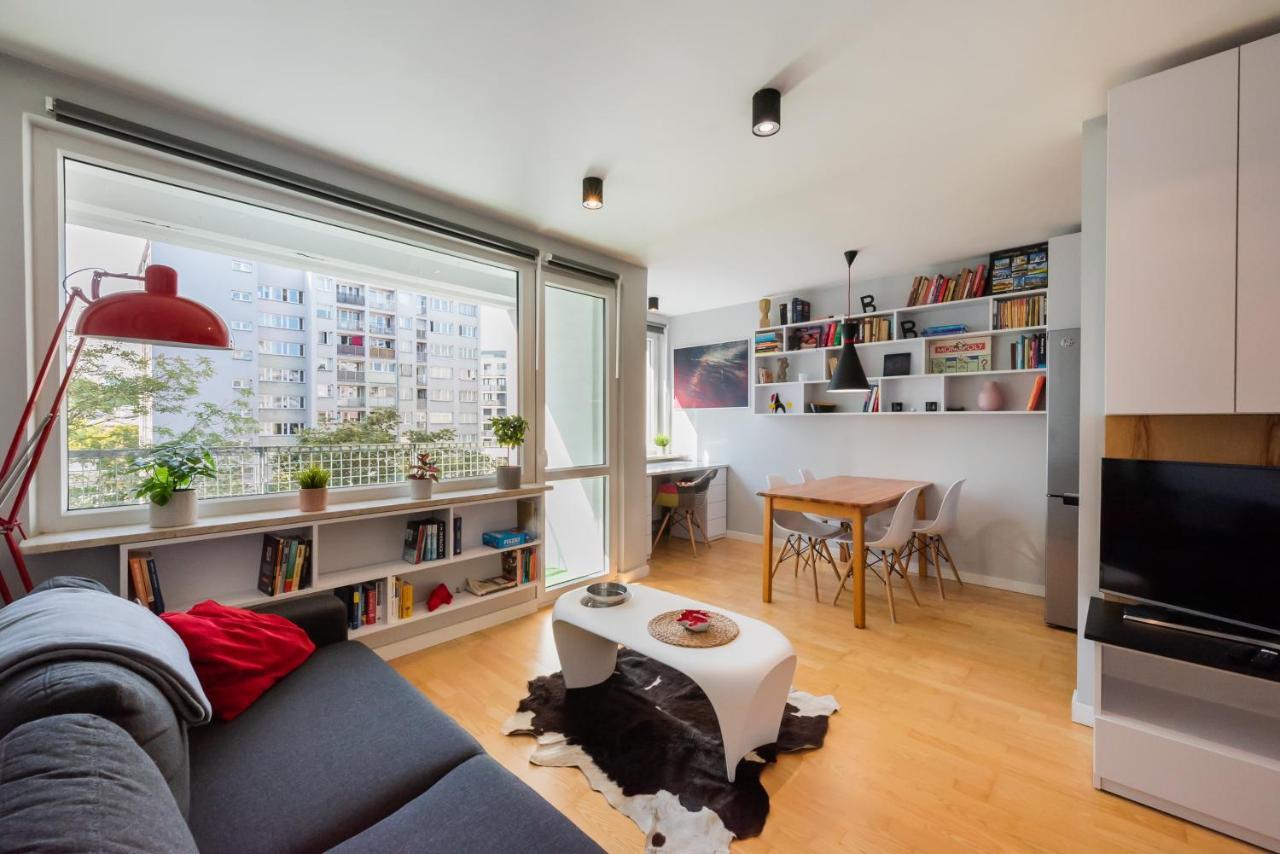 Апартаменты Powisle Snug Studio Варшава Экстерьер фото
